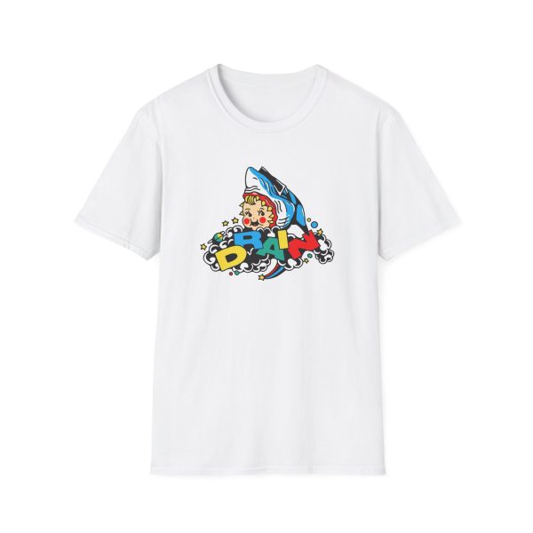 Drain Rainbow Ringer Unisex Softstyle T-shirt