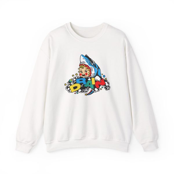 Drain Rainbow Ringer Unisex Heavy Blend™ Crewneck Sweatshirt