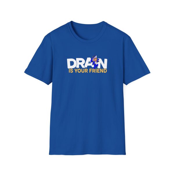 Drain Kewpie Friend Unisex Softstyle T-shirt